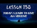 Lesson 158 | Daily Guided Meditations | A Course In Miracles Workbook for Students