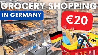What €‎20 Gets You In Germany | Grocery Shopping