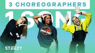 3 Dancers Choreograph To The Same Song – Danyel Moulton, Jonathan Sison, & Andie Zazueta | STEEZY.CO