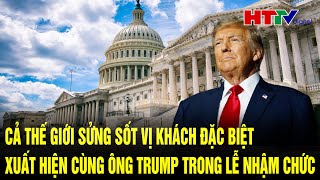 Điểm tin quốc tế 18/1: Bất ngờ về vị khách đặc biệt xuất hiện cùng ông Trump trong lễ nhậm chức