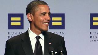 President Obama Delivers Remarks at the HRC's Annual National Dinner