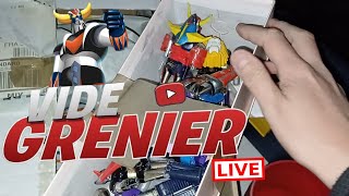 Vide Grenier Live - Magnifique lot de jouets VINTAGE 🤖 + Jeux Vidéos #toys #videgrenier #brocante