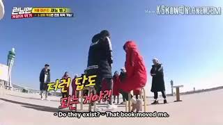 Kwangmong moment in runningman (sibillings couple)