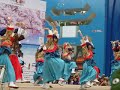 yosakoi dancing at japanese genki festival in hanoi