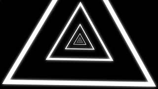 Triangle Tunnel Background Motion | seamless vj loop 4k | copyright free VJ/DJ loops