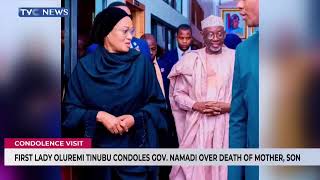 First Lady Oluremi Tinubu Condoles Gov. Namadi Over Death Of Mother, Son