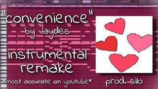 how "convenience" by jaydes (prod. silo) was made *MOST ACCURATE ON YOUTUBE*