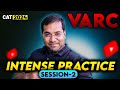 CAT 2024 - 99+ Percentile REQUIRES This VARC Practice Session | Part - 2