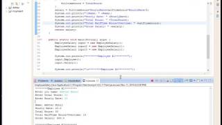 salary paycheck calculator in java programming || Part 3