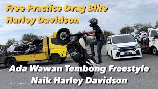 Wawan Tembong Freestyle Naik Harley Davidson Di Event Jogja Bike Rendezvous #harleydavidson