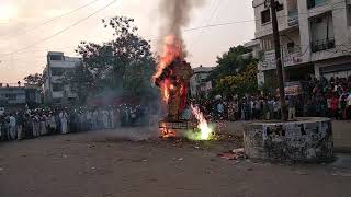 Mahishasura dahanam - Dusshera celebrations at jambigadde jagityal