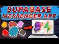 Build A Messaging App w/NoCode and Supabase