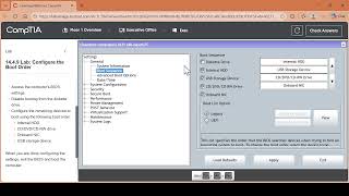 14.4.9 Lab: Configure the Boot Order