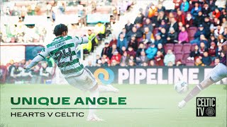 Celtic TV Unique Angle | Hearts 1-4 Celtic | O'Riley, Daizen, Kyogo & Tomoki's goals at Tynecastle!