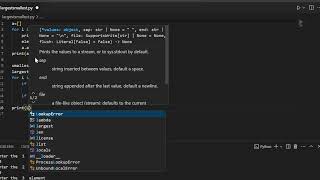 Smallest and Largest Element in Array (Python)