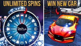 GTA Online Casino Update - How to Get UNLIMITED Lucky Wheel Spins + Win the NEW SUPER CAR