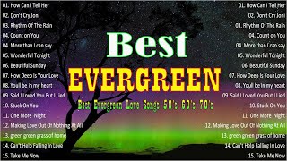 Best Evergreen Love Songs Memories🌼 Nonstop Cruisin Romantic Love Song - Tommy Shaw,Dan Hill,Bee Gee