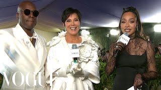Kris Jenner & Corey Gamble Can’t Wait to See the Kids at the Met | Met Gala 2024