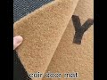 wholesale customized printed plain doormats modern artificial coir cococnut mat