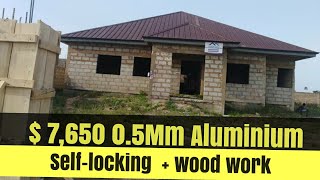 Building In Ghana 🇬🇭 2024 Update | Kasoa Roofing Start To Finish and Cost Estimate | Decking Work