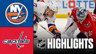 Islanders vs. Capitals | NHL Highlights | February 02, 2026