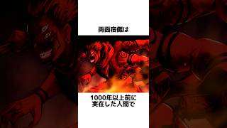 【呪術廻戦】40秒で分かる両面宿儺の紹介 #shorts #anime #アニメ #呪術廻戦