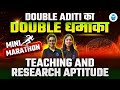 UGC NET 2024 Marathon | UGC NET Paper 1 Teaching & Research Aptitude Complete Revision by Aditi Mam