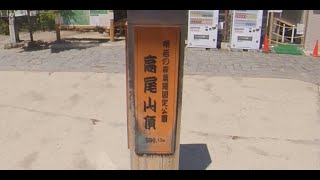 VR体験　短縮版 高尾山３６０度動画　1号路→山頂→稲荷山コース