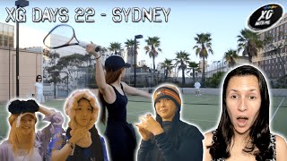 XG tennis match 🎾💪 XG DAYS 22 - Sydney Vlog