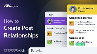 How to Create Relations Between WordPress Posts — JetEngine