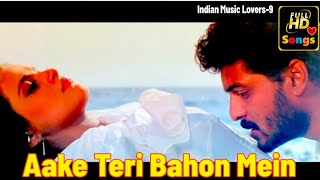 Aake Teri Baahon Mein || Lata Mangeshkar | SPBalasub. | Vansh | 90's Love Full HD Lyrics Songs 💖🎵