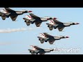 Thunderbirds Five-Ship Show - California Capital Airshow 2021