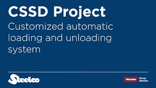 Customized Automatic Loading and Unloading System | CSSD Solutions | Steelco Group