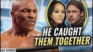 What Happened When Mike Tyson Caught Brad Pitt With His Wife | Life Stories by Goalcast