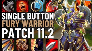 One Button Fury Warrior Guide | Single-Button DPS in WoW Patch 11.2