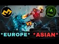 When Asian YouTuber meets European YouTuber 🌶️ || Mokorelsare vs Odyssey || Shadow Fight 4 Arena