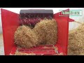 zago exel 4000 bale processor working