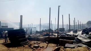 Kugbo Market On Fire | Billions Of Naira Worth Of Goods Lost To Strange Fire