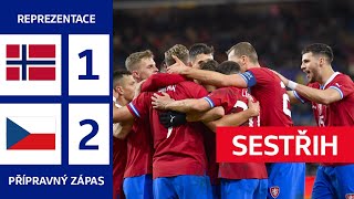Norsko vs. Česko | Přípravné utkání | Sestřih