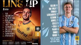 Wolverhampton Wanderers 2-3 Coventry City - FA Cup 2023/24 - BBC Radio Coventry commentary