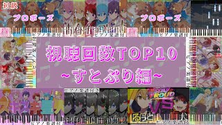 YouTube 再生回数TOP10-すとぷり編-