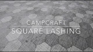 [Tanglin NPCC] Campcraft 101: Square Lashing