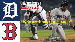 Detroit Tigers vs Boston Red Sox Game Highlights Jun 02, 2024 | MLB Highlights Today