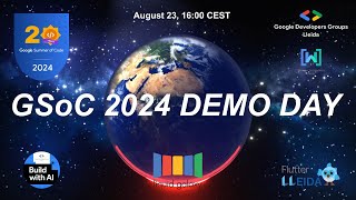 GSoC 2024  DEMO DAY at the  Liquid Galaxy project, powered by GDG Lleida