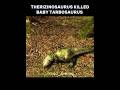 Mother Tarbosaurus's Revenge On Therizinosaurus | #shorts #jurassicworld #fyp