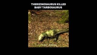 Mother Tarbosaurus's Revenge On Therizinosaurus | #shorts #jurassicworld #fyp