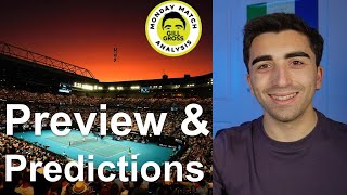 Australian Open 2024 PREVIEW & PREDICTIONS | Monday Match Analysis