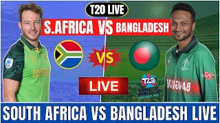 Live; Bangladesh Vs South Africa 22th Match Live | SA Vs BAN Live Cricket Match Today