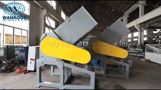 100-2000kg/h Waste SPC Floor Plastic Floor Hammer Crusher Recycling Machine