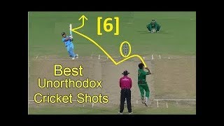 Top 10 Best Unorthodox Shots in Cricket History   Best Cricket Shots HD